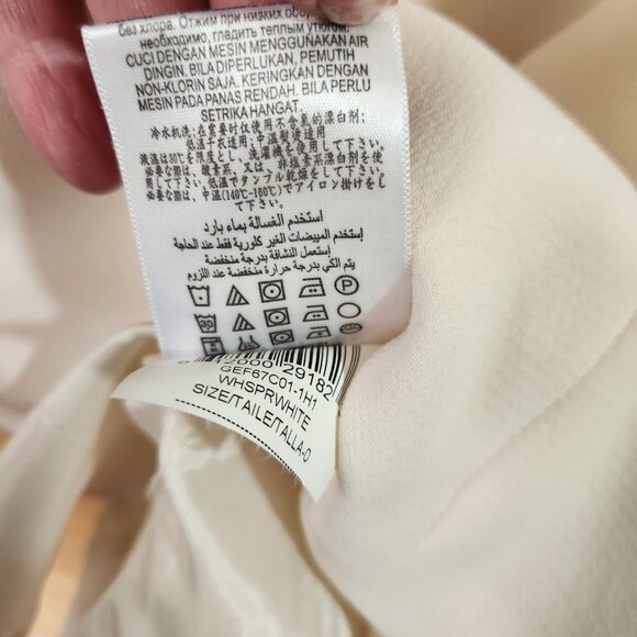 BCB Generation Dress Womens 0 Lined Sleeveless Whisper White New Reg $125.00 - Picture 9 of 11